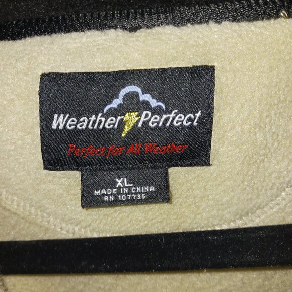 2 (XL) Weather Perfect Mens Zip Up Fleece Pullover Sweaters - Picture 8 of 10